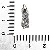 S925 Sterling Silver Connector Charms STER-Q006-03AS-3