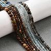 Natural Mixed Gemstone Beads Strands G-A097-D03-07-8
