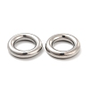 Non-Tarnish 304 Stainless Steel Linking Rings X-STAS-D246-01A-03P-2