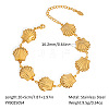 Stainless Steel Link Bracelets for Women RL7382-6-1