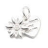 925 Sterling Silver Charms STER-S009-01E-S-1