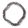 Electroplate Glass Beads GLAA-WH0023-29E-2