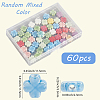 60Pcs Handmade Porcelain Beads PORC-LT0001-01-2