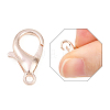 Zinc Alloy Lobster Claw Clasps E102-RG-3