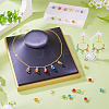 20Pcs Glass Pendants PALLOY-TA00240-7
