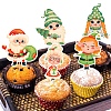 8Pcs Christmas Cupcake Toppers PW-WG20D8B-01-4