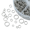 1 Box Iron Jump Rings Set IFIN-YW0001-44P-2