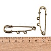 304 Stainless Steel Safety Pins Brooch Findings SA-CBA4160-04B-AB-3