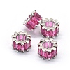 Cubic Zirconia European Beads KK-L184-64A-P-1