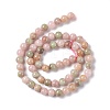Natural White Jade Imitation YanYuan Agate Beads Strands G-I334-03A-2