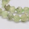 Natural Prehnite Bead Strands G-G970-06-10mm-3