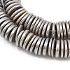 Electroplated Shell Pearl Beads Strands BSHE-B009-E01-2x11mm-A-4