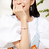28Pcs 7 Colors Alloy Enamel Connector Charms ENAM-TA0001-87-9