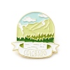 Creative Landscape Theme Enamel Pin JEWB-J005-02D-G-1