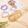 6Pcs 6 Styles Glass Seed Beads Stretch Waist Chains for Women AJEW-CY0001-17-7