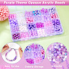 Opaque Acrylic Beads SACR-TA0001-45B-6