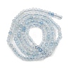 Natural Aquamarine Beads Strands G-K376-B04-01-3