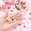 50Pcs Opaque UV Reactive Beads RESI-YW0005-93-4