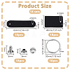 DIY Leather Keychain Making Kits DIY-OC0013-50A-2