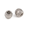 304 Stainless Steel Beads STAS-D394-02F-P-2