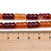 Natural Red Agate(Dyed & Heated) Beads Strands G-P595-A02-01-5