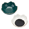 2Pcs 2 Colors Porcelain Brush Holder OFST-PH0001-06A-6