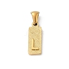 304 Stainless Steel Pendants STAS-Z120-03L-G-1