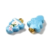 Christmas Theme Handmade Lampwork Beads X-LAMP-G162-06D-2