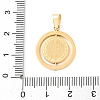 Religion 304 Stainless Steel Pendants STAS-K318-01G-3