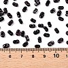 Picasso Spray Painted Glass Seed Beads SEED-T006-04-38-4