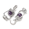 Natural Amethyst Pendants GG-CBA0251-04P-10-2
