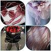 Polyester Organza Ribbons SRIB-WH20020-004B-5