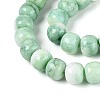 Ombre Effect Dyed Glass Beads Strands GLAA-N067-01A-18-3