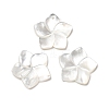 Natural White Shell Mother of Pearl Shell Pendants X-SSHEL-G014-60-3