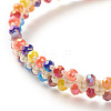 Glass Braided Bead Bracelet BJEW-JB07742-6