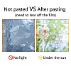 Gorgecraft 16Sheets 4 Style Waterproof PVC Colored Laser Stained Window Film Adhesive Stickers DIY-WH0256-057-8