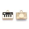 Eco-Friendly Zinc Alloy Charms X-FIND-N048-59E-NR-1