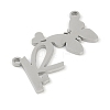 Non-Tarnish 304 Stainless Steel Pendants STAS-L279-002P-R-2