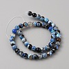 Natural Agate Beads Strands G-TAC0010-06-2