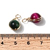16Pcs 16 Styles Mixed Gemstone Pendants FIND-FH0006-91-3