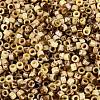 Opaque Picasso Cylinder Glass Beads SEED-Q039-06A-20-3