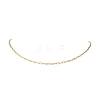 2.5MM 304 Stainless Steel Paperclip Chain Necklaces NJEW-JN05502-3