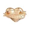 Independence Day Alloy Rhinestone Brooches for Backpack Clothes AL-CBA94E1-03-3