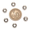 Brass Rhinestone Spacer Beads RB-A020-9mm-01P-3