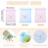 20Pcs 2 Colors Organza Drawstring Bags OP-TA0001-10-4