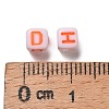 Opaque Acrylic Beads OACR-I022-02B-3