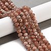 Natural Sunstone Beads Strands G-G140-B01-01-2