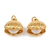 304 Stainless Steel with Glass Charms SA-CBA4809-02G-1