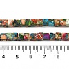 Dyed Synthetic Imperial Jasper Beads Strands G-H087-F02-01A-1-5