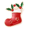 Christmas Theme Enamel Pins JEWB-U007-01M-1